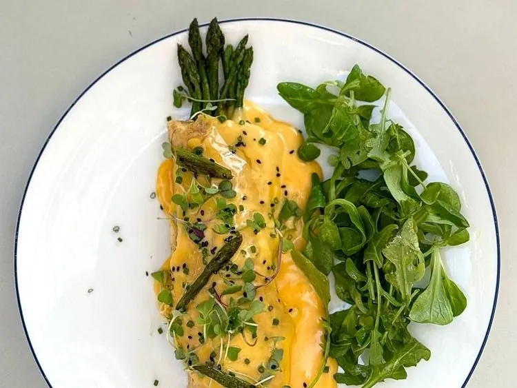 Omelette con espárragos